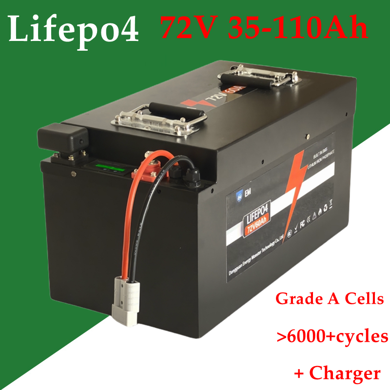 72V 40Ah Lifepo4 Battery Pack - 72V 35Ah Lithiumbatterij 40Ah 50Ah 60Ah