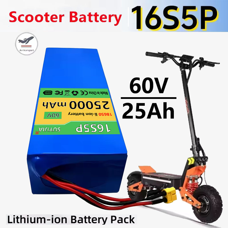 60V 50Ah Electric Scooter Battery - Oplaadbare De Iones De Litio 60V