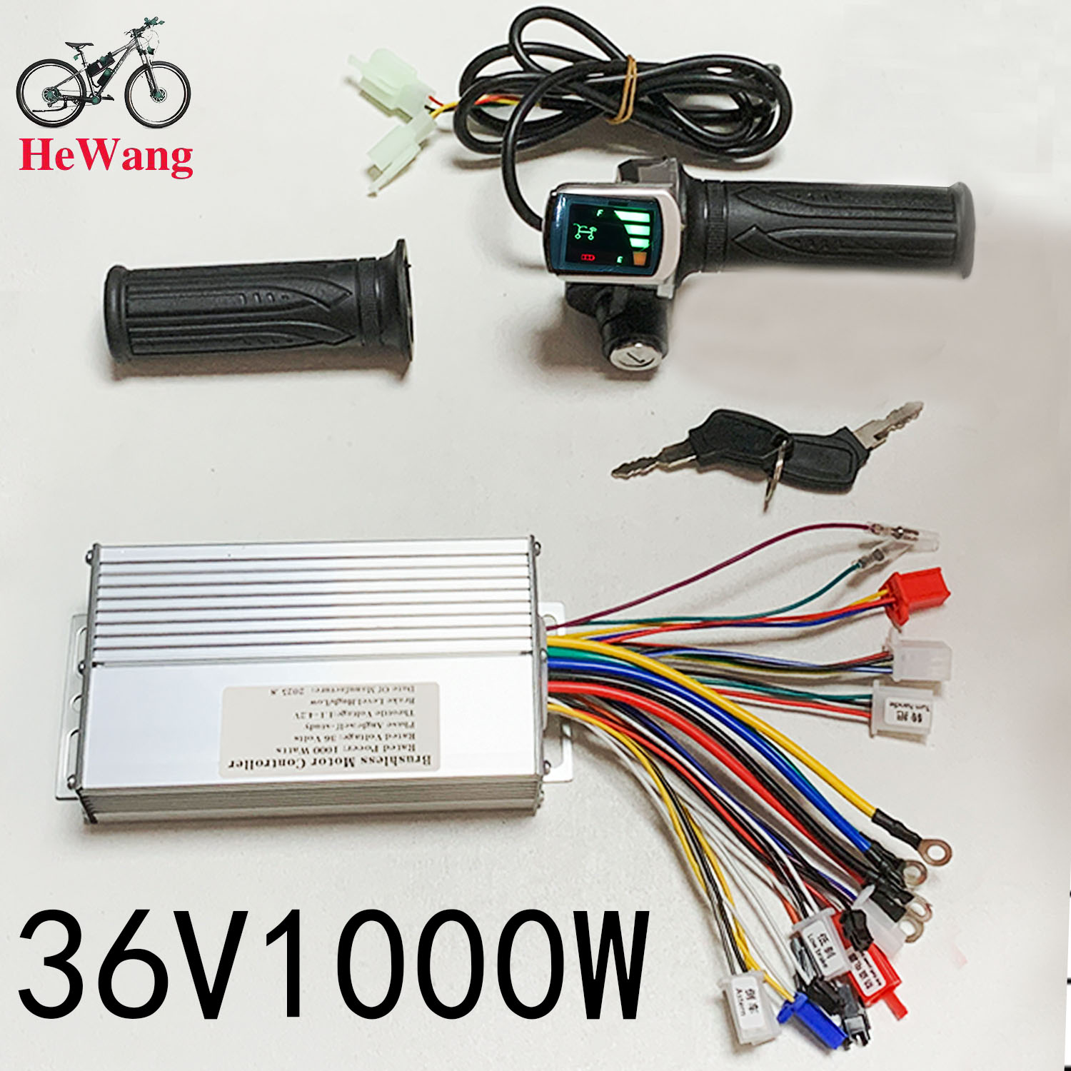Kelly Kls7230S Controller - 36V 1000W Ebike Borstelloze DC Motor
