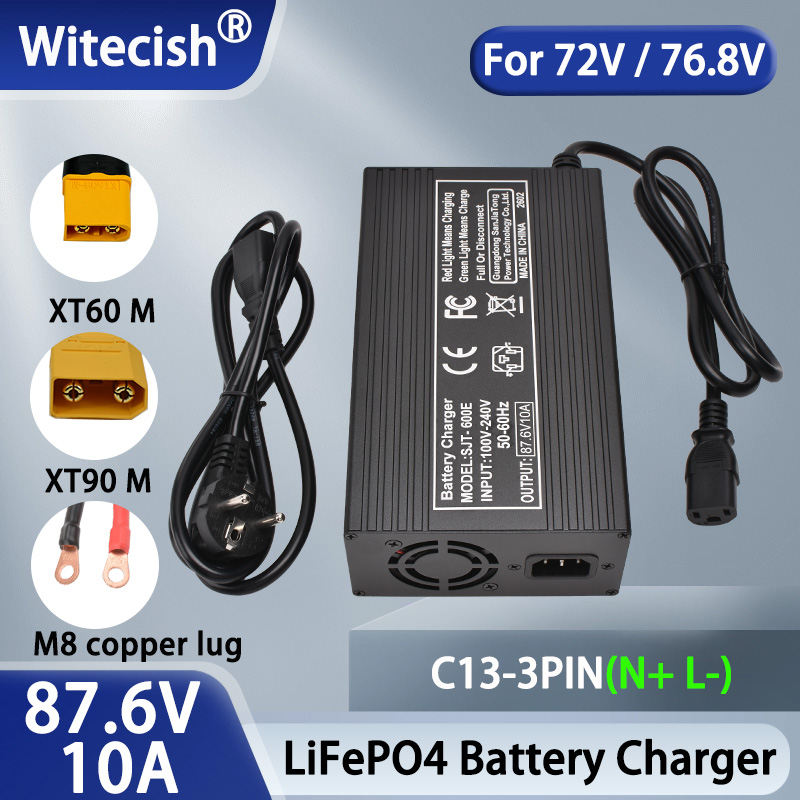 87.6V 10A 5A LiFePO4 Batterij  - 84V 20A Smart Charger recensie en prijs