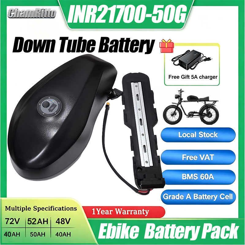 E-bike 48V 72V, batterij in de - 72V 50Ah 21700 Lithium Battery recensie en prijs
