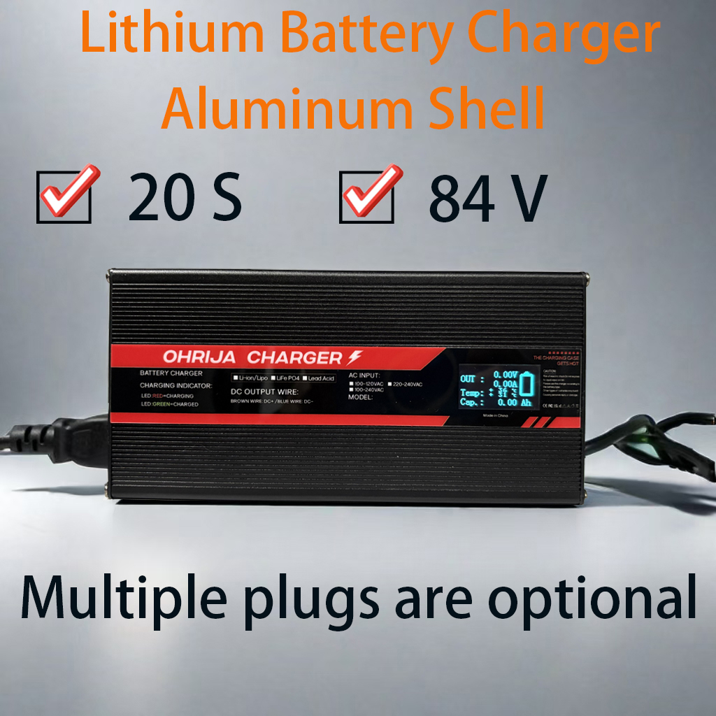 84V 10A Lithiumbatterijlader S - 84V 20A Smart Charger recensie en prijs