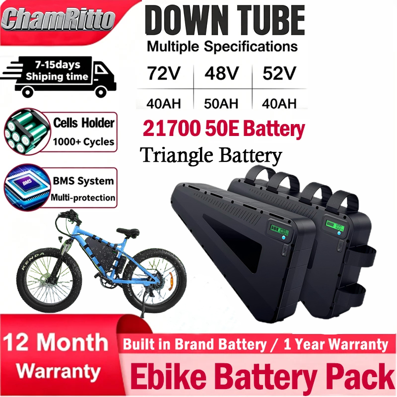 Elektrische fiets 60v 72v Tria - 72V 50Ah 21700 Lithium Battery recensie en prijs