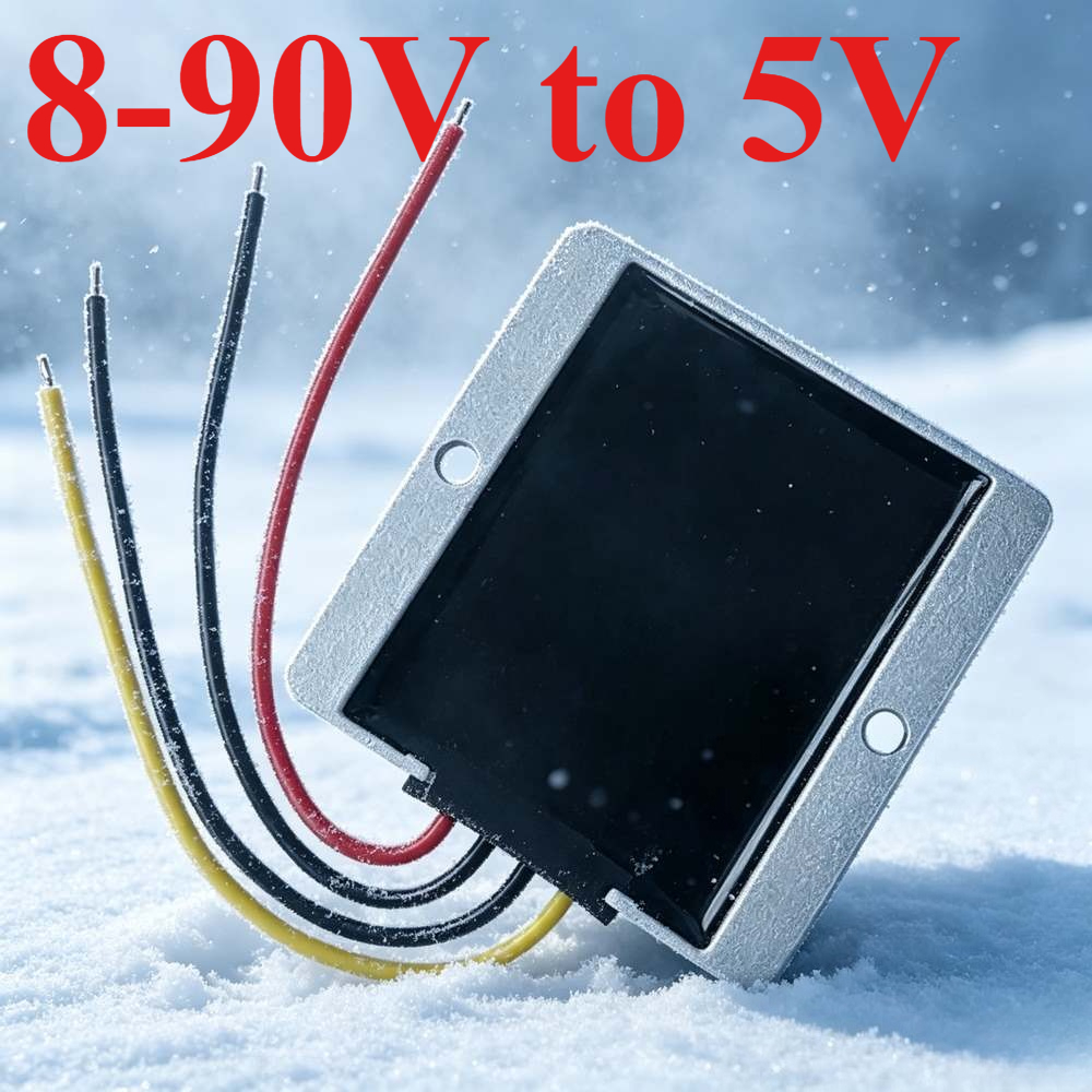 DC 10-90V naar 5V Converter 5  - 72V 15A Fast Charger recensie en prijs