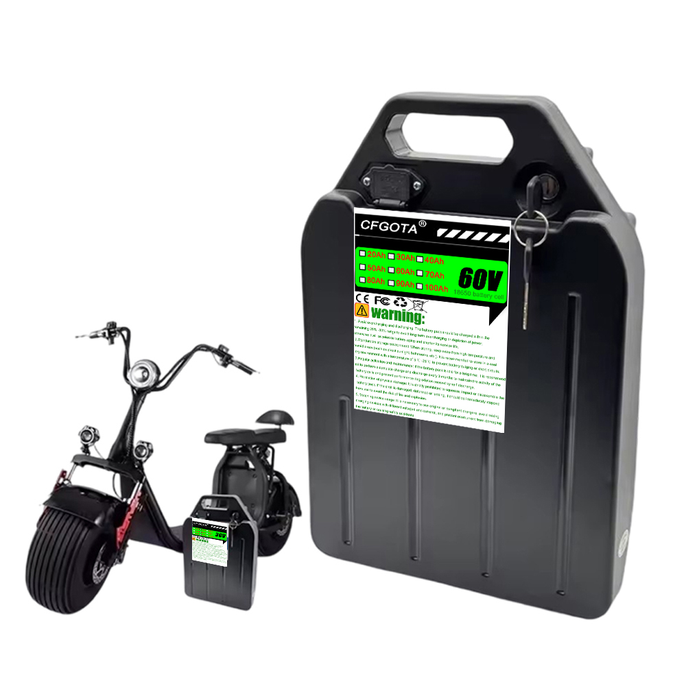 Lithiumbatterij voor elektrisc - 60V 50Ah Electric Scooter Battery recensie en prijs