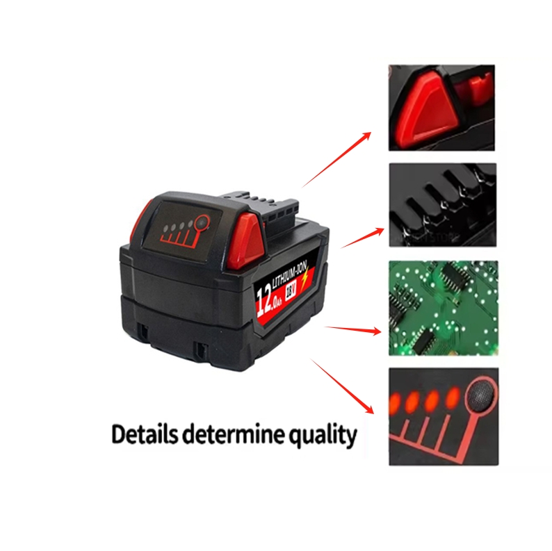 6.0Ah/9.0Ah/12.0Ah Voor Milwau - 60V 50Ah Electric Scooter Battery recensie en prijs