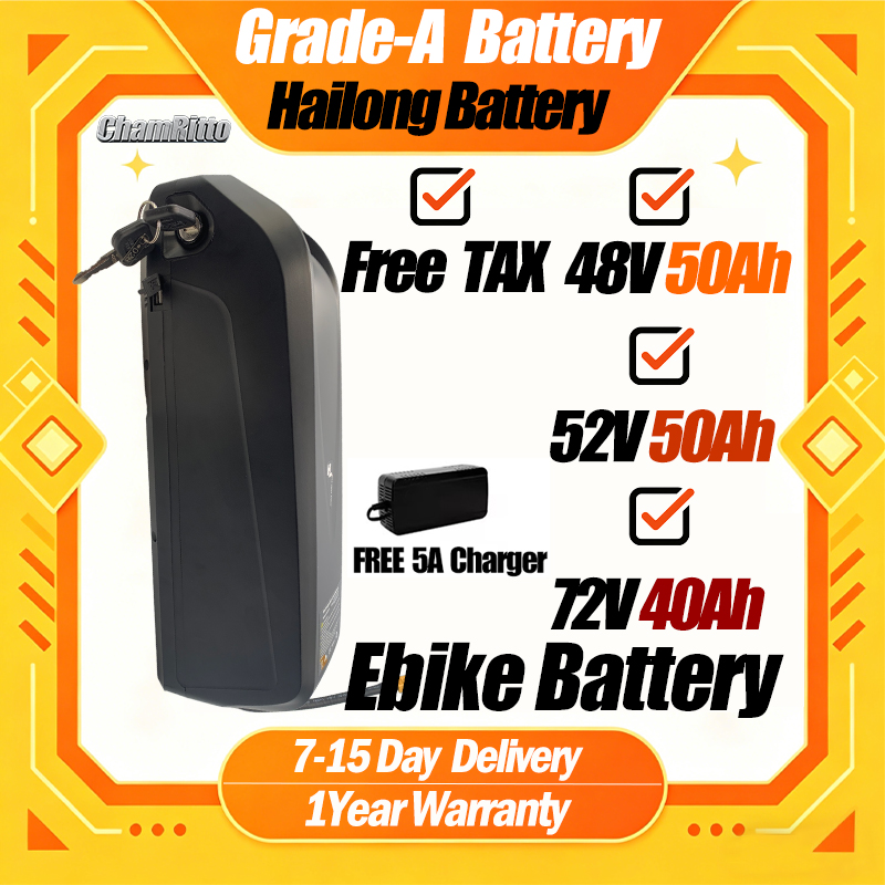 48V 50AH 52V 36V 30AH E-bike a - 72V 50Ah 21700 Lithium Battery recensie en prijs