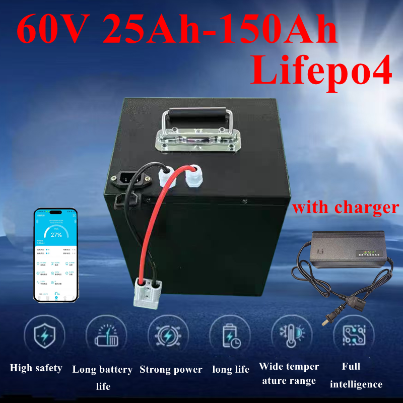 100Ah 60V 60Ah 80Ah 30Ah 60V 4 - 60V 50Ah Electric Scooter Battery recensie en prijs
