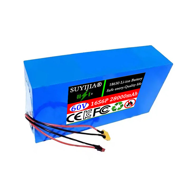 Nieuwe 16S6P 60 V 28Ah 18650 L - 60V 50Ah Electric Scooter Battery recensie en prijs