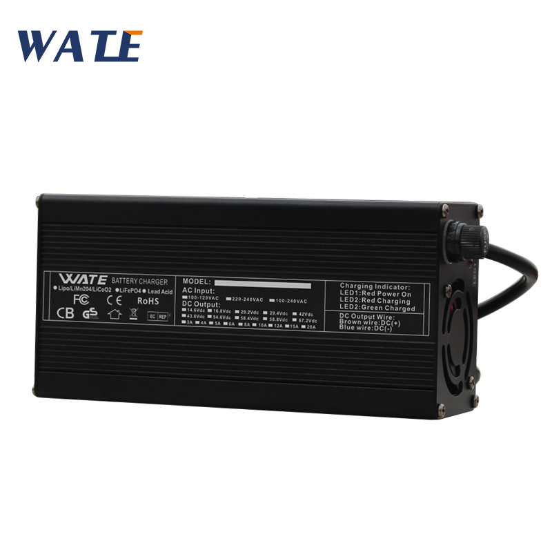 87.6V 5A Intelligente LiFePO4  - 84V 20A Smart Charger recensie en prijs