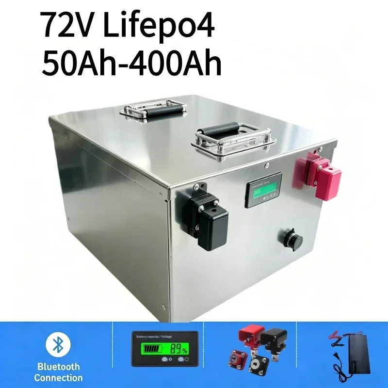 72V LiFePO4-batterij 50Ah-400A - 72V 40Ah Lifepo4 Battery Pack recensie en prijs