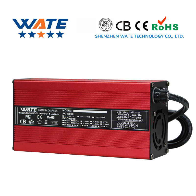 67.2V 10A oplader slimme alumi - 84V 20A Smart Charger recensie en prijs